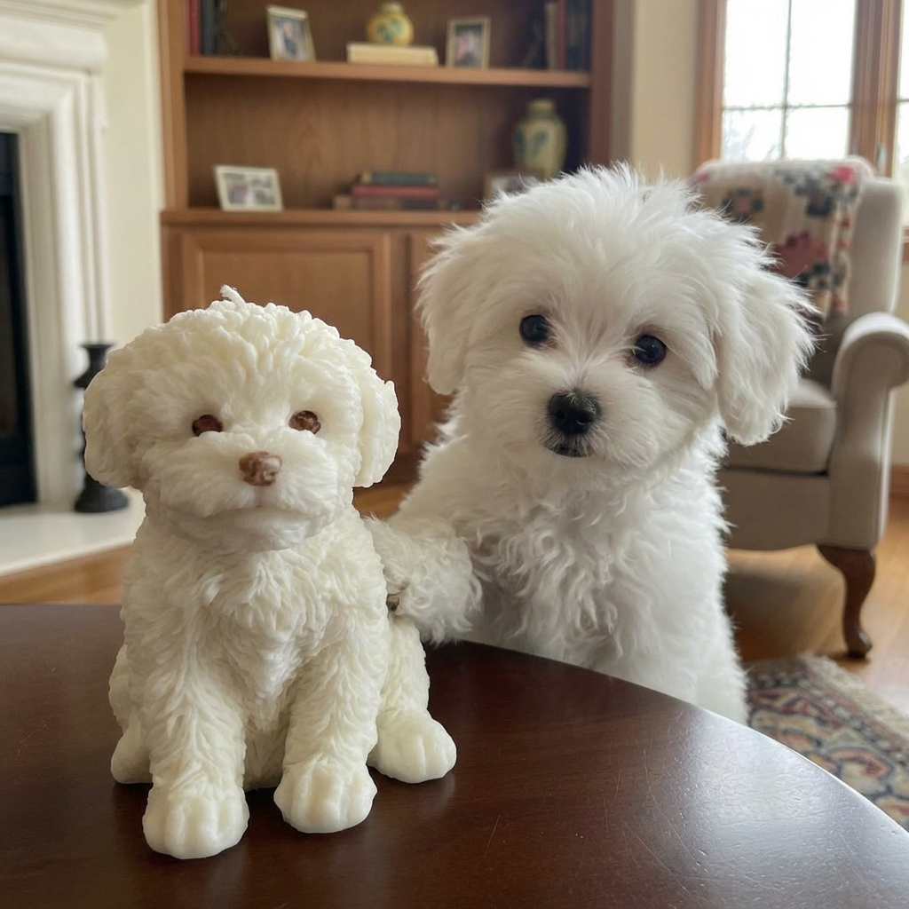 Dog Decorative Candle by MilkyWay Candles | 21 Oz